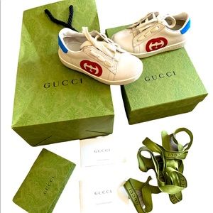 Authentic Gucci Toddler Shoes